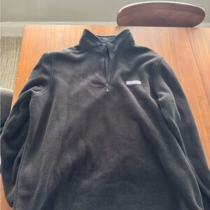 Vineyard Vines Men's Black Zip-Up Sweater large